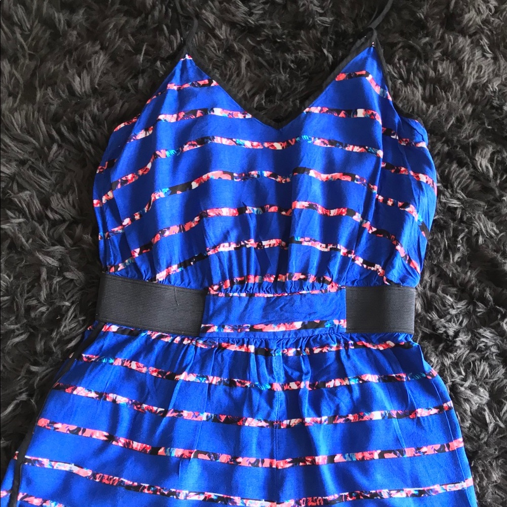 EUC Blue Romper